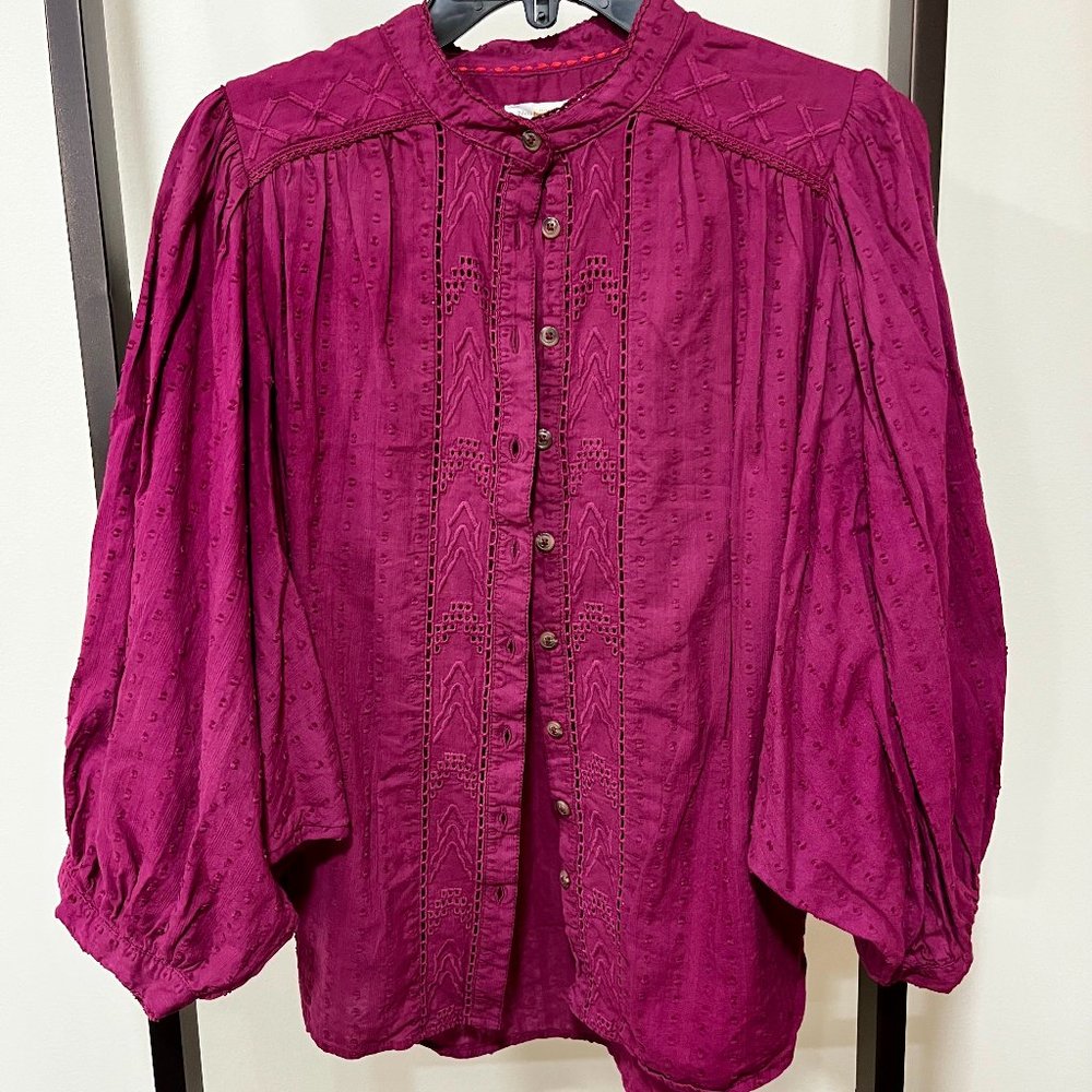 Anthropologie Peasant Blouse